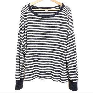 🌿 3 for $25 GAP | Striped Pullover Sweatshirt
